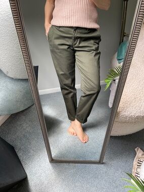 Talbots Olive Chino Pants